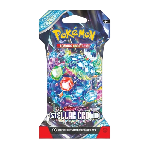 Pokemon TCG: Stellar Crown Sleeved Booster Pack