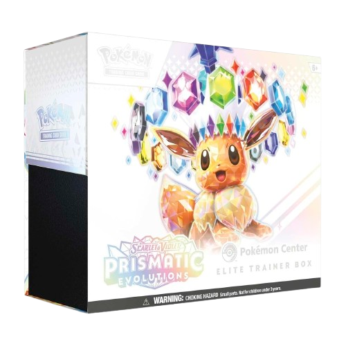 Pokemon TCG: Pokemon Prismatic Evolutions 2-Pack Trainer Box and Booster Bundle